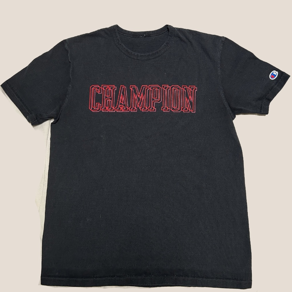 Vintage CHAMPION Tee T-Shirt Size Medium